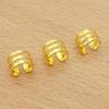 50pcs Charm Hair Braid Tubes Gold Hair Rings Hair Cuffs Clips Dreadlocks Beads  African