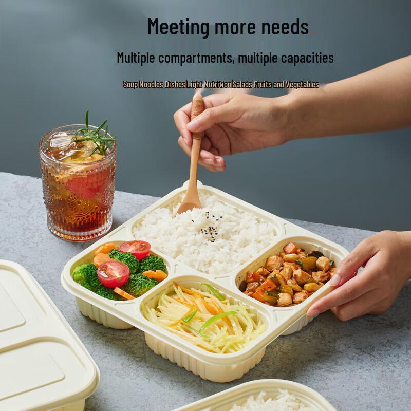 Jingzhou Corn Starch Disposable Meal Boxes