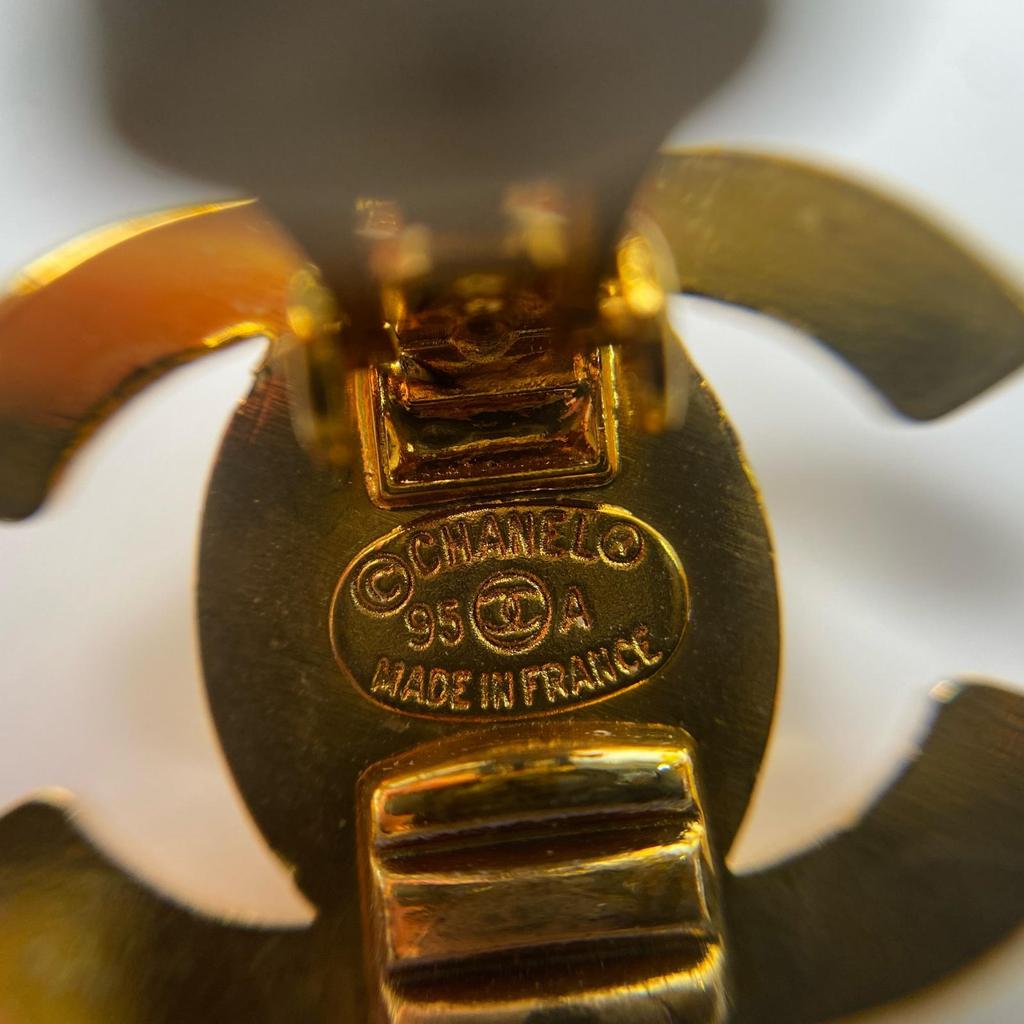 Used CHANELEarring gold Women