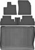 Citroen Berlingo II Kombivan from 2008-2018 SET - Rubber Car Mats + Trunk Mat