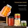 Haushalts-Luftdichte Glasbehälter für Honig, Marmelade, Einlegen, Chiliöl und Getreide