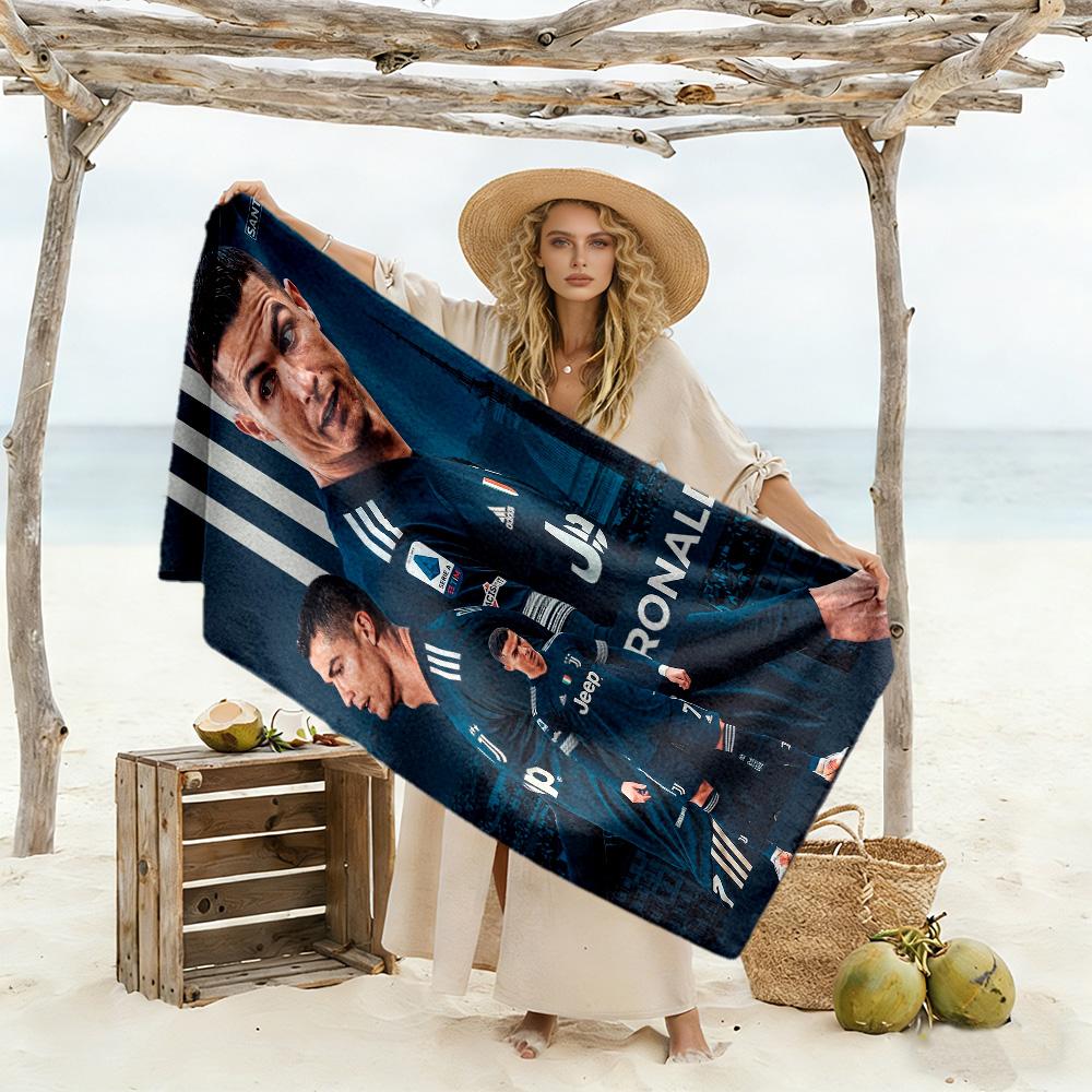 Champion's Glory Celebration Beach Towel Super Soft Microfiber Quickdry Fabric Comfortable Lightweight