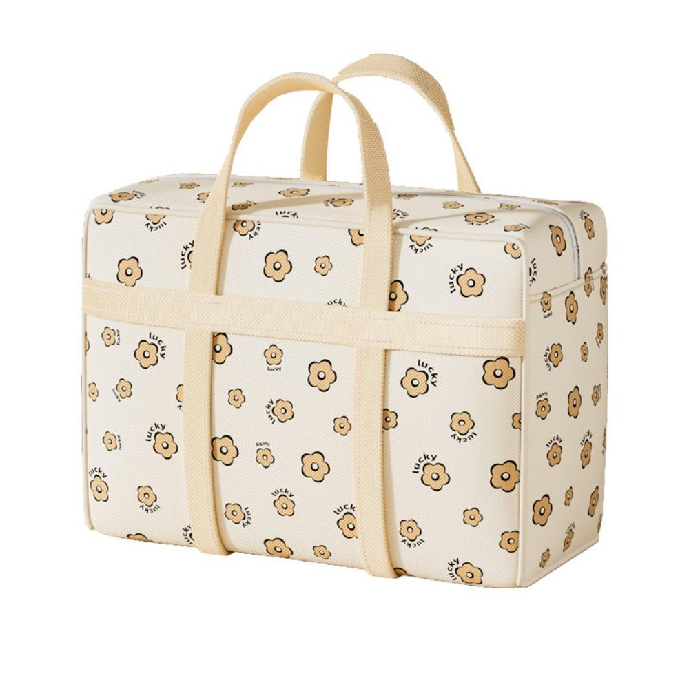 New Space-Saving Storage Bag Foldable Durable Polyester Bag Puppy Pattern Luggage Organizer Travel