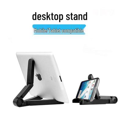 Multi-Functional Folding Stand for Desktop, Phone, and Tablet - Ideal for Live Streaming & TV Shows