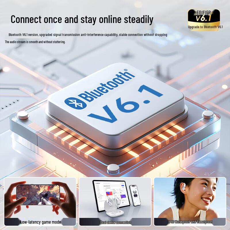 Edifier Comfo SE Open-Ear Bluetooth Headset