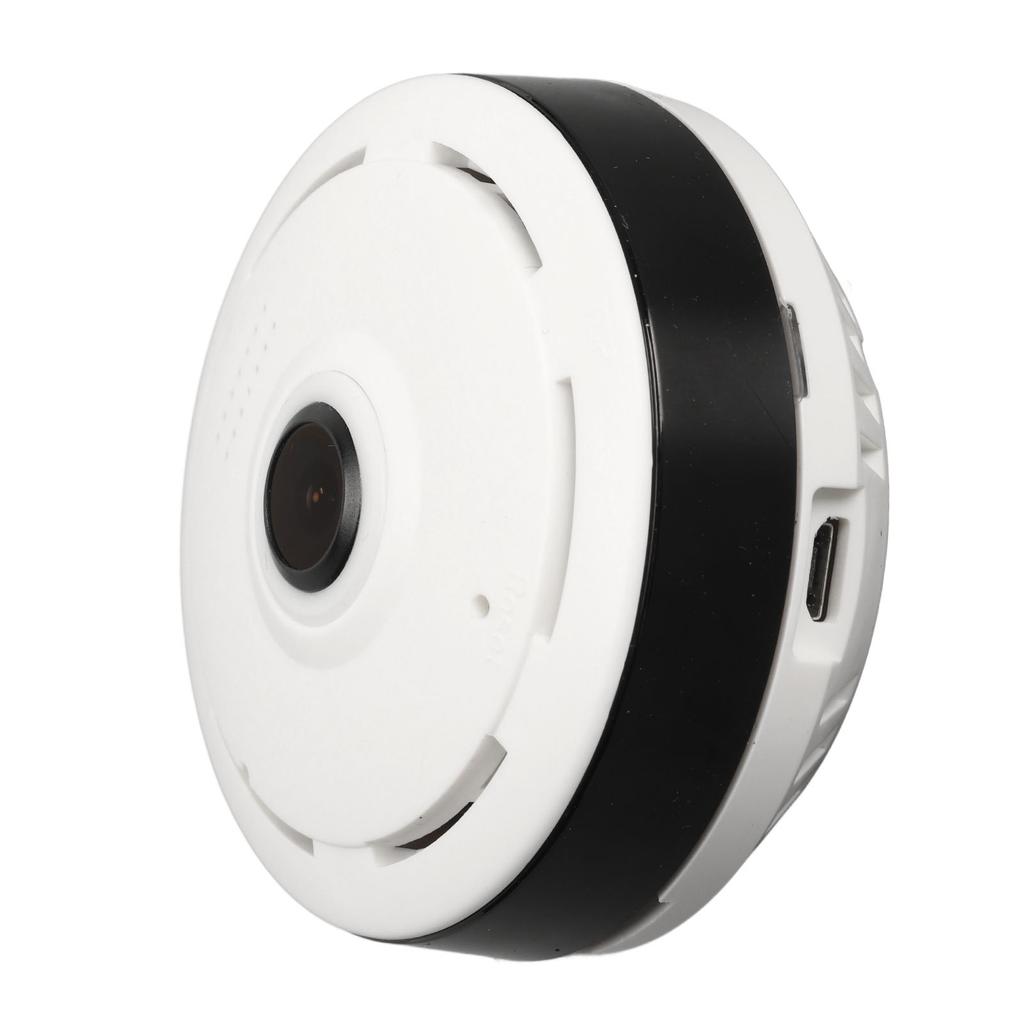 Cameră web panoramică 360 de grade Fisheye Cameră wireless Wifi Viziune nocturnă Detectare mișcare în două direcții