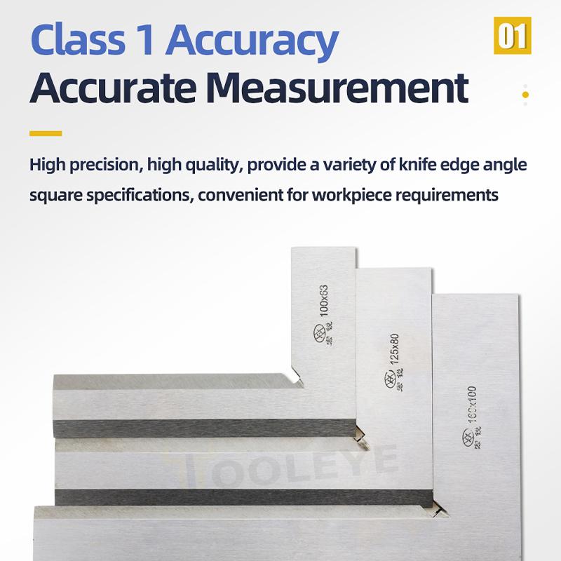 90 Degree Knife Edge Square Ruler For Woodworker Metal Carpentry And Joinery Tools Set Squares Measurment Try Square Angle Ruler