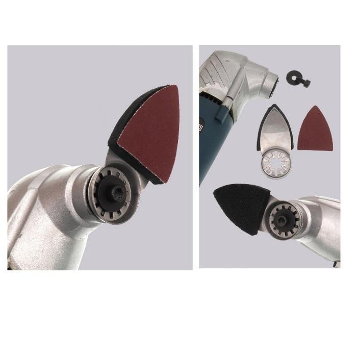 Triangular Polishing Disc Sand Base 38*86mm Accessories Flocking