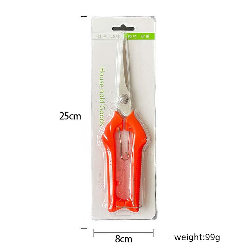 Pruning Shear Branch Scissors Stainless Steel Non-Slip Handle Sharp Garden Fruit Tree Pruning Very Sharp Garden Tools