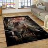 L-Lord of The Rings H-Hobbit Movie  Carpet Rug for Bedroom Living Room Home Sofa Decoration,Children Game Large Decor Floor Mat