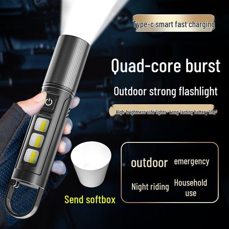 Super Bright Type-C Rechargeable Flashlight