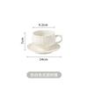 Elegant Vintage English Relief Ceramic Coffee Cup Set With Teapot Dessert Plates Afternoon Tea