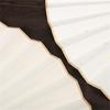 Blank Rice Paper Sprinkle Wood Handle Elegant Hand Folding Stage Fan