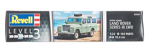 German Revell 1/24 Land Rover Series III Plastic Model 07047