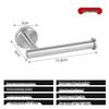 American Style Stainless Steel Wall-Mounted Nail-Free Toilet Paper Holder