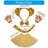Tygers Costumes Accessories Set Animal Fancy Costume Dress Kit