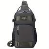 Unisex Sling Backpack Lightweight Nylon Crossbody Bag with Multiple Compartments, Casual Style for Outdoor, Cycling & Everyday Use