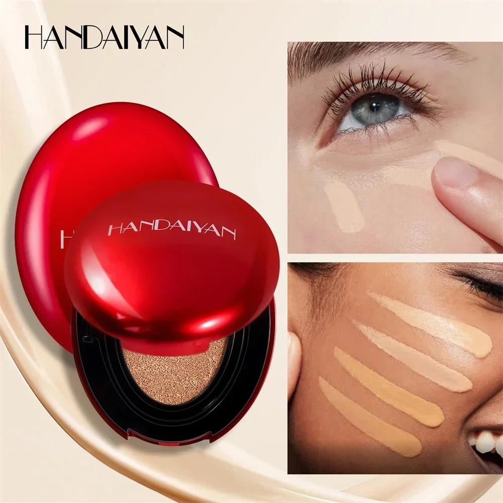 Fondotinta Cushion Aria Naturale Chiaro Idratante Correttore Sbiancante Controllo dell'Olio Donne Base Trucco a Lunga Durata Cosmetico Coreano