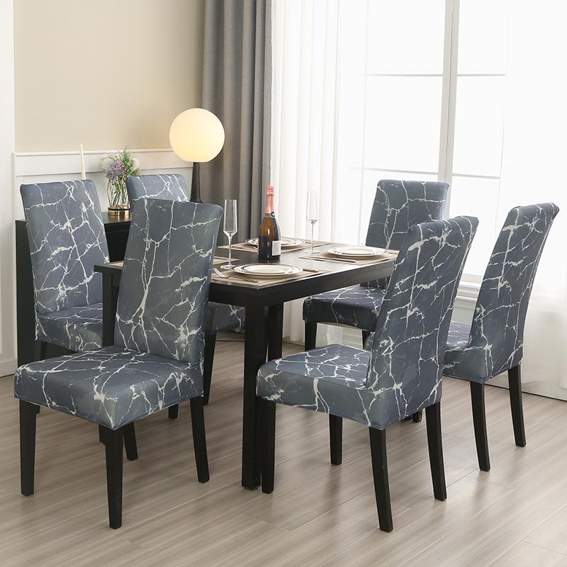 Dining Chair Slipcover Parsons Chair Furniture Protector Stretch Chair Covers For Dining Room, Restaurant, Kitchen, Party 4/6Pcs