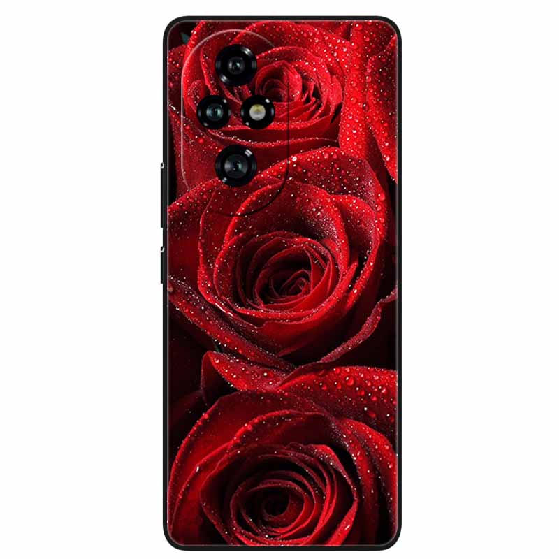 For Honor 200 5G Case Lovely Cute Cartoon Silicone TPU Soft Phone Cover for Honor 200 Honor200 Protect Back Shells FUnda Coque
