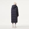 Tambor Women's Long Detachable Hood Relaxed Fit Down Jacket