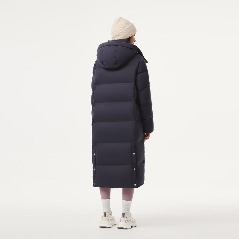 Tambor Women's Long Detachable Hood Relaxed Fit Down Jacket