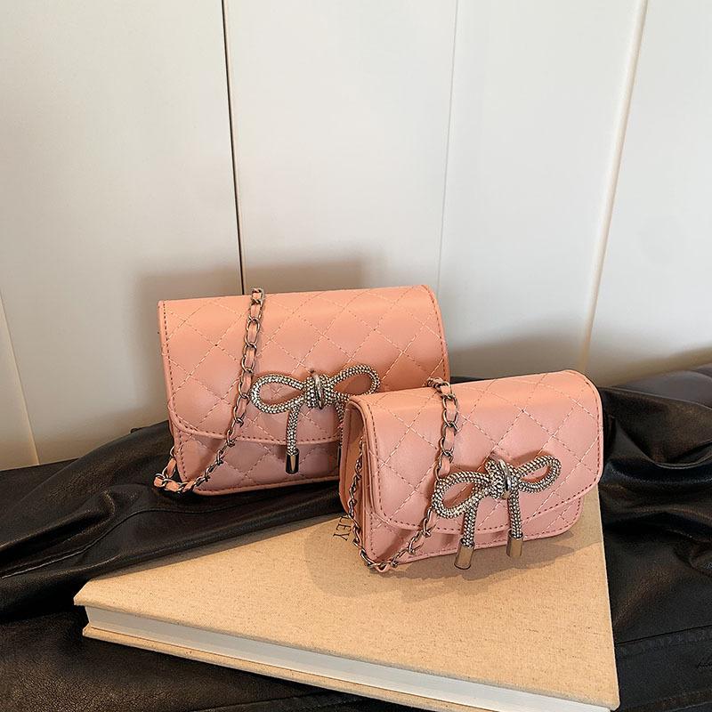 

Small bag women s 2024 summer new trend fashion small square bag simple fashion shoulder bag simple messenger bag women Small рожевий