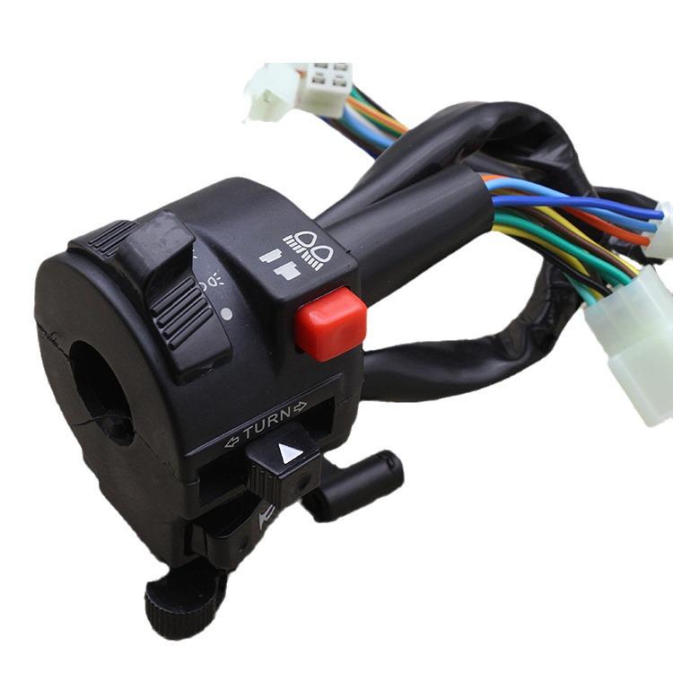 Bent Beam TBT110 Motorcycle Handlebar Seat Assembly & Switch Combo