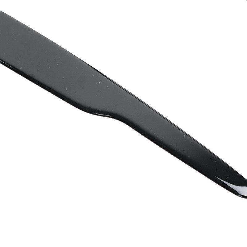 2 buc Negru Lucios Pentru VW Passat B6  2005 2006 2007 2008 2009 2010 Capac Ornament Sprânceană Far Auto