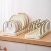 U-shaped Pot Lid Rack Adjustable Cutlery Storage Rack Multifunctional Pot Lid Holder  Kitchen