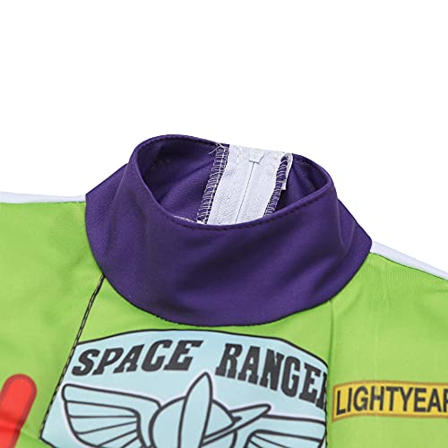 [SCLYX] Astronaut Cosplay Costume for Kids, Super Cute with Hat, Astronaut Costume for Halloween, Kids Costume for Boys, Cute Halloween Costume for Ev