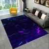 3D Visual Carpet Abstract Geometric Grid Living Room Decoration Carpet