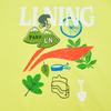 Li Ning T Shirt Unisex Yellow Firefly Green AHSU667-3