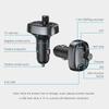 Trasmettitore FM Bluetooth Kit vivavoce per auto 3.4A Doppio USB Lettore audio MP3 Caricatore per auto Modulatore FM