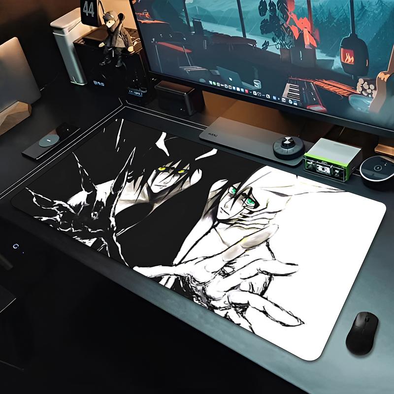 Gaming Large Mouse Pad Japan Anime Bleach HD Office Desk Mat Large Ulquiorra Cifer Keyboard Game Rubber Mousepad NonSlip Carpet