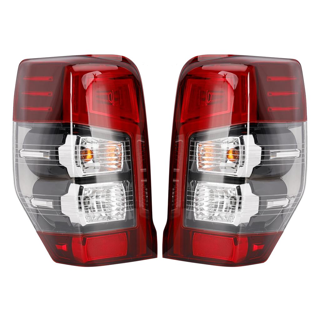 Pair LED Rear Stop Brake Tail Light Lamp For Mitsubishi Triton L200 2019-2023