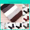 Comfortable Knitted Soft Mittens Fingerless Long Gloves For Men And Women
