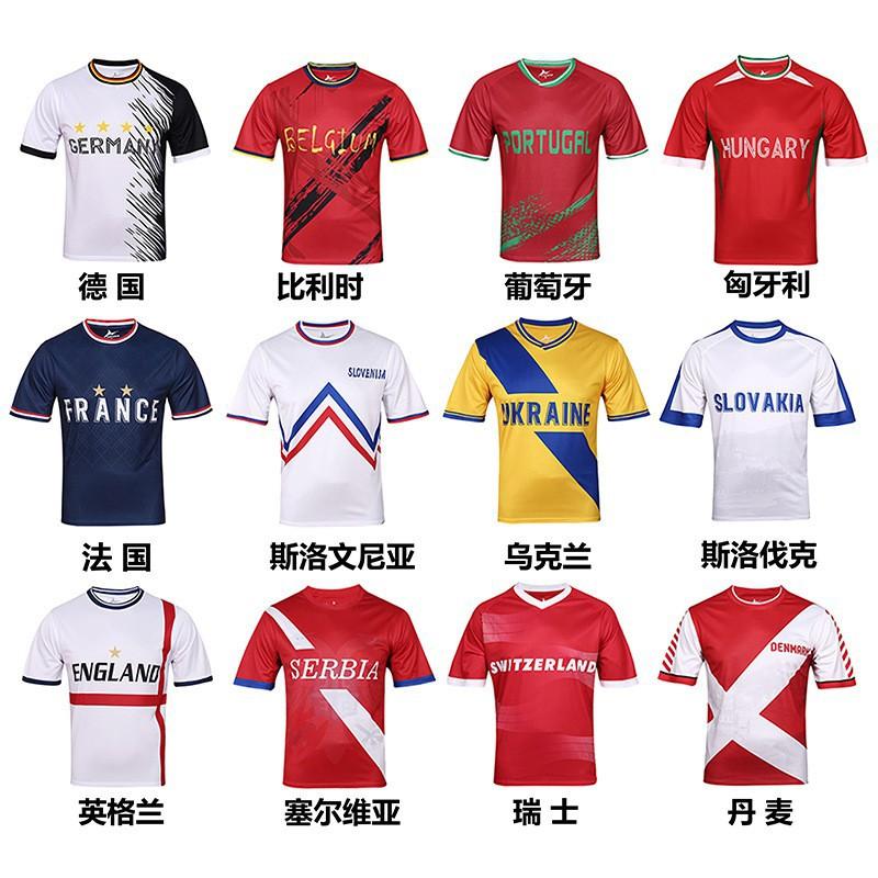 World Cup Jerseys European Football Clothes Short-sleeved Argentina German Fans T-shirts