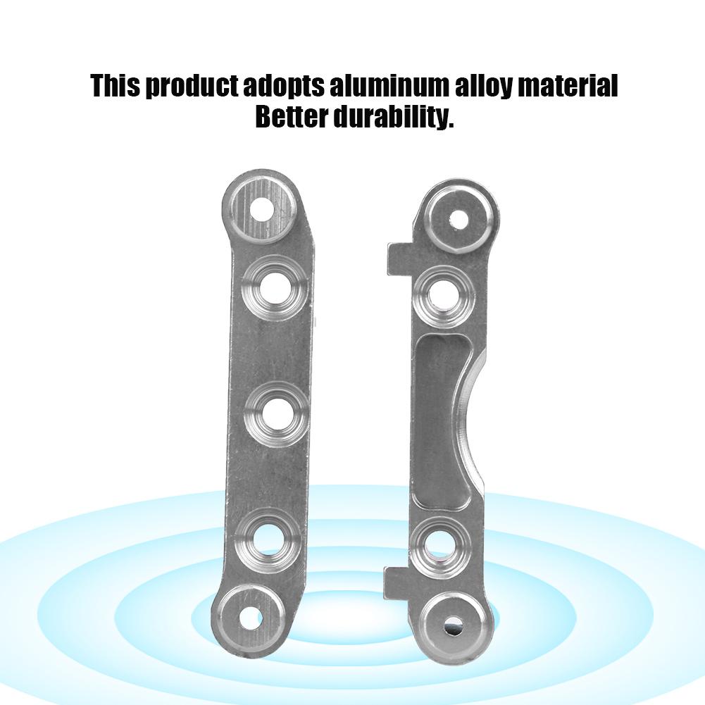 Fit for VRX RH1043   1045 RC Racing Desert Truggy Car Front Swing Arm Holders (Silver)