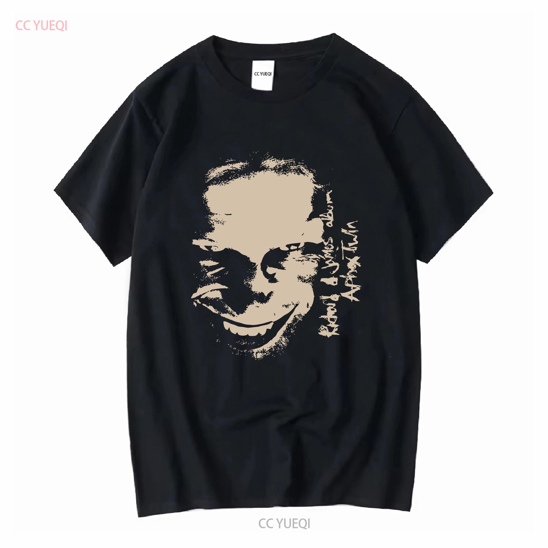 

Aphex Twin T Shirt Cotton Black S 5XL VN3434 vintage Washed Casual Breathable Versatile homme streetwear Top For Everyday Wear 4XL
