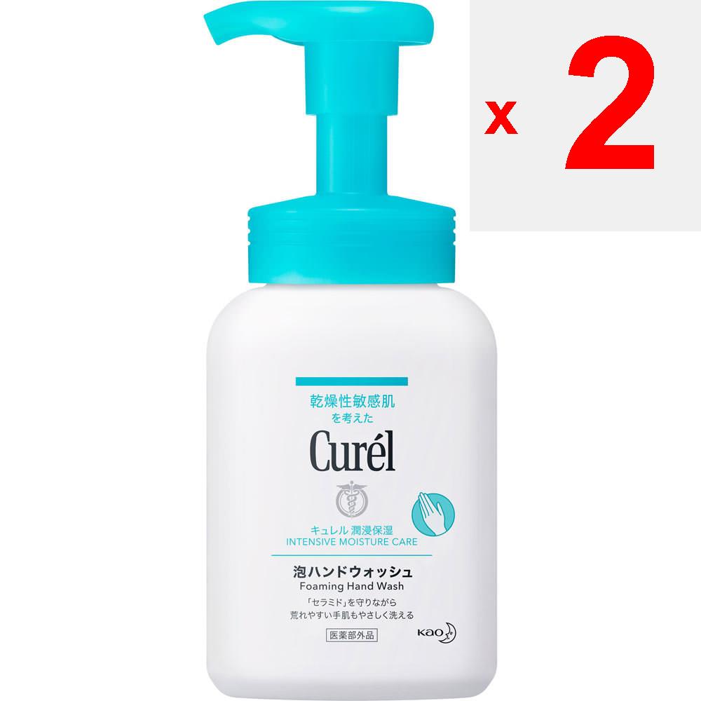 KAO Curel Schaum-Handwaschpumpe 230 ml (Quasi-Droge) Andere Schaumart Handseife Verteilen Sie eine angemessene Menge Schaum (ca. 2 Pumpen) auf die Hände und waschen