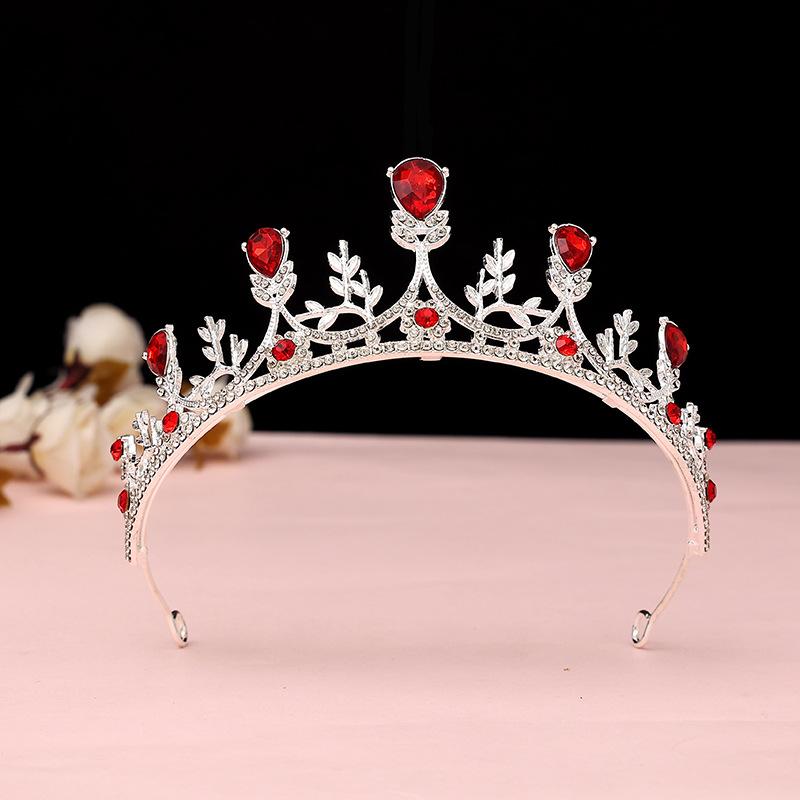 Black Baroque Crown Tiara Bride Eighteen Female Bar Mitzvah Birthday Princess Crown