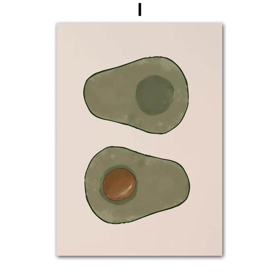 Botanical Print Turtle Backed Bamboo Boho Abstract Flower Market Wall Art Mural Canvas Painting Poster Living Room Home Decor