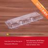 Transparent Disposable Egg Tart Packaging Box - Available in 4-Piece and 8-Piece Sizes