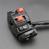 22mm Universal Motorcycle ATV 10Pin 5 Functions  handlebar Start Stop Headlight Hi/Low Throttle Switch