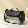 Makeup Storage Bag Multifunctional Travel Outdoor Makeup Bag PU Visible Colorful Waterproof Large Capacity Portable Bag