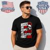 Roses Are Red People Are Fake Graphic T-Shirt Sarcastic Quote