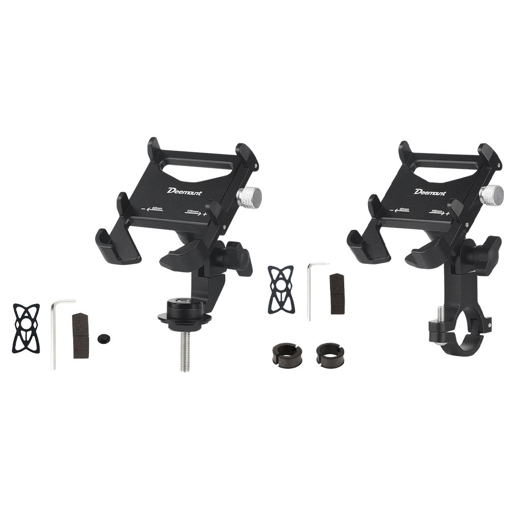 

Вращающийся на 360° велосипедный держатель для мобильного телефона Противоскользящая поддержка велосипедного мобильного телефона Универсальный алюминиевый сплав для всех смартфонов