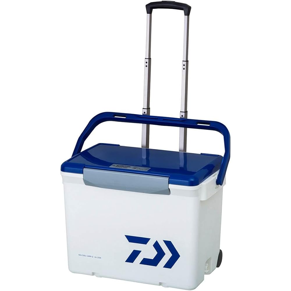 Daiwa Seacool Carry 2 GU2500 Cooler Box 25L White Blue Fishing Gear