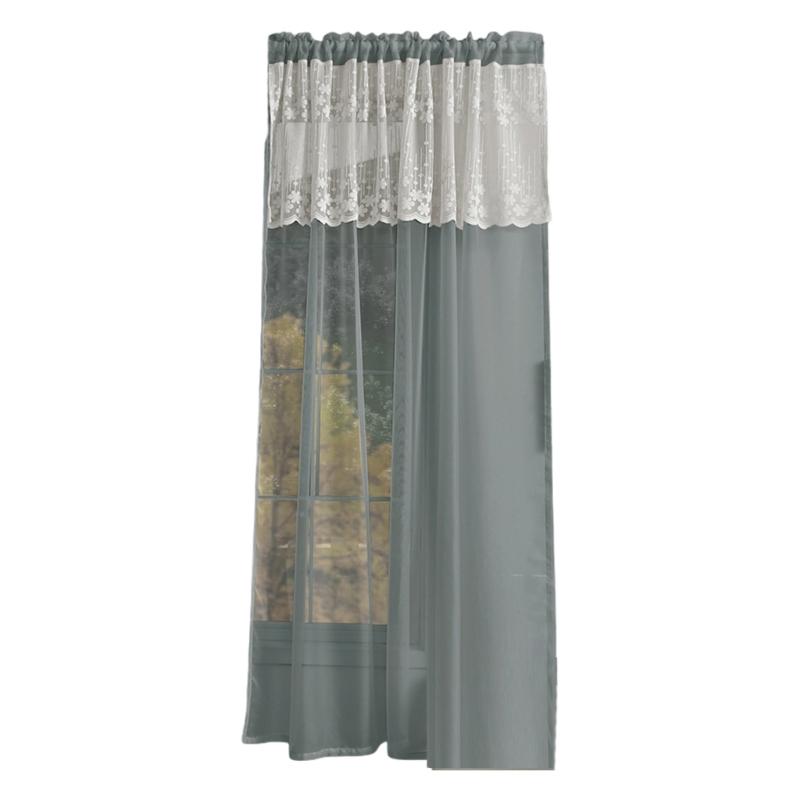 Artistics Semi Sheer Window Sheers Polyester Materials Easy Setups Ideal for Living Room Bedrooms